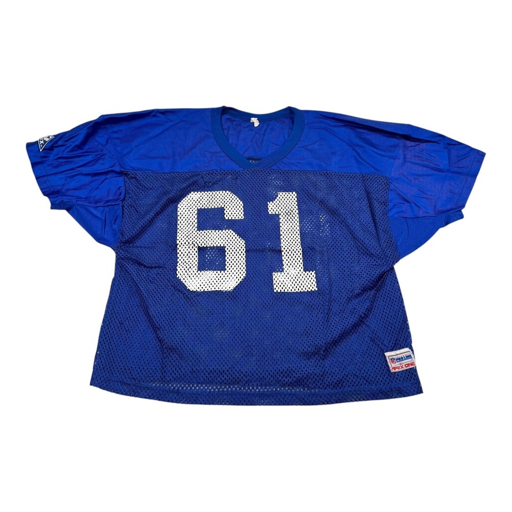 Vtg NFL Pro Line Football Jersey Mens XL Colts Game Used Practice 61 Apex One